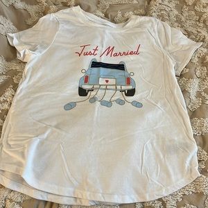 Old navy just married‎ shirt
